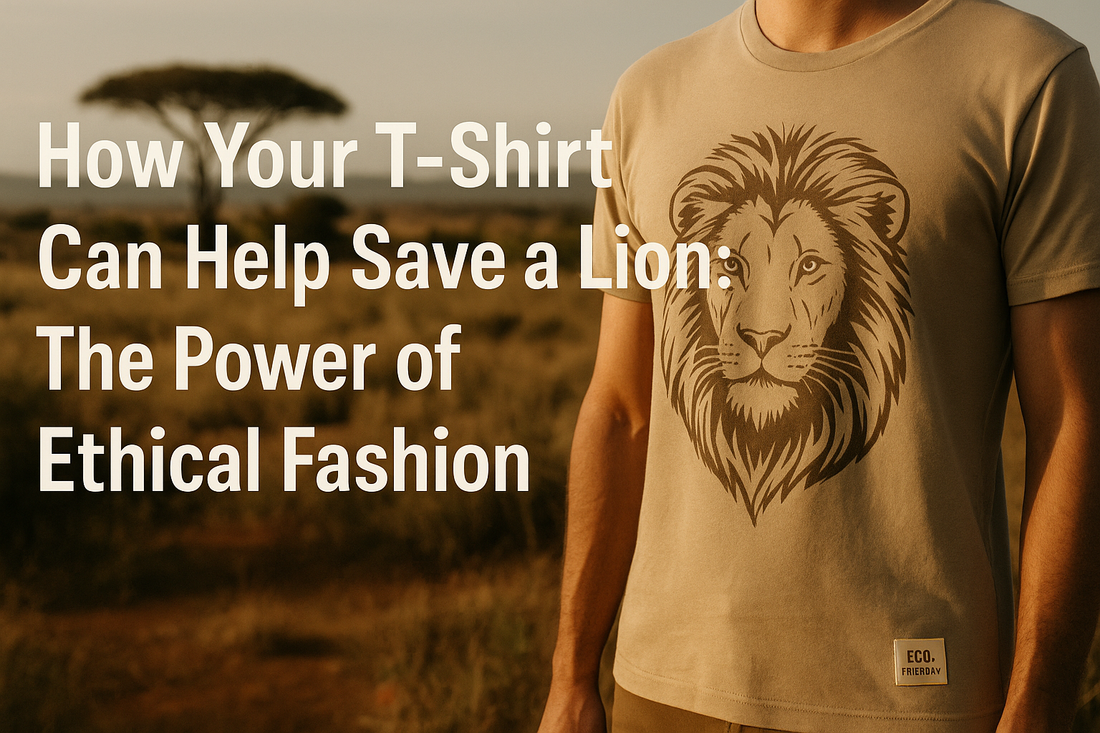How Your T-Shirt Can Help Save a Lion: The Power of Ethical Fashion